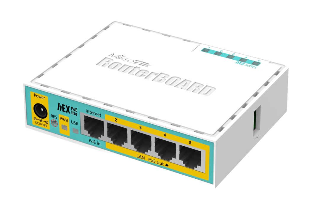 Mikrotik hEX PoE lite